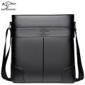 Kate Document Flip Men's Casual Bags Business Texture Fashionable Men's Shoulder Bag Crossbody Bag Genuine Leather Kangaroo. 