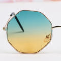 Irregular Shape Glasses Fashion Metal Sunglasses Unique Frame Design Girls Fashion Eyewear UV Protection Stylish Irregular. 