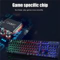 GK 110+ JEDEL Gaming RGB Light Keyboard and Mouse Combo ,USB Ergonomic Mouse Spanish Keyboard for Gaming PC, Laptops with a Perfect Gaming Experience- Rank 2. 