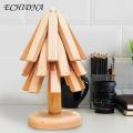 Special Texture: The wooden tripod is made of wood. After working with different high-temperature appliances, different black marks may be formed. Over time, special patterns will be formed. These patterns record your good times.. 