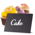 1/5/10pcs Mini Chalkboard L-shaped Small Blackboard Erasable Message Board Tabletop Chalkboard For Home Office Store. 