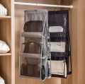 6-Pocket Hanging Handbag Organizer. 