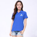 Ready Stock New Summer Women Slim Golf Polo Shirts Lady Casual T Shirts 95% Cotton Embroidery Logo Female Short Sleeve Shirt Office Tops Men T Shirts Couple Polo Shirt. 