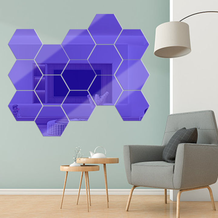 1/10/30pcs%20Hexagon%20Mirror%20Sticker%203D%20Mirror%20Acrylic%20Wall%20Stickers%20Self%20Adhesive%20Decals%20DIY%20Home%20Decor%20-%20Image%204