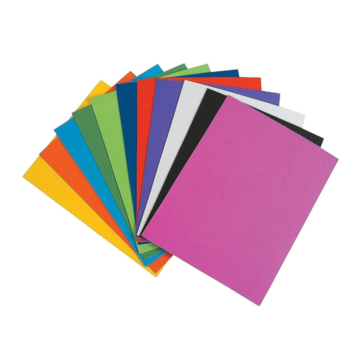 Foam Sheets with thickness of 2 mm for Easy Crafts, 10 Pcs, A4 size
