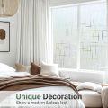 New Frosted Window Privacy Film Removable Static Cling Frosted Glass Stickers UV Blocking Window Stickers Glass Windows. 