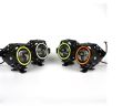 2 Pcs U7 LED Motorcycle Angel Eyes Headlight DRL Spotlights Auxiliary Bright Motorcycle Lamp Accessories Car Work Fog Light. 