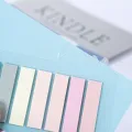RHS Online 200 Sheets 10 Colors Transparent Morandi Combination PET Sticky Notes Set Memo Pad Lable Sticker Bookmarks Notepad Sticky Index. 