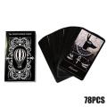 【New Arrivals】【New Arrivals】78Pcs Standard Tarot Decks The Phantomwise Tarot English Version Fate Divination Party Playing Tarot Decks For Gathering Game. 