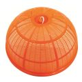 Dish Cover Mosquito-proof Kitchen Table Meal Cover Multifunctional Vegetable Washing Fruit Drain Basket Round Plastic Food Cover. 
