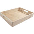 wooden Tray with Handle Kitchen tray - Wooden serving Tray Decoration Crafts (14x11x3 INCHES). 