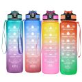 【HOT】 1 Liter Water Bottle Motivational Sport Water Bottle Leakproof Bottles Drinking Outdoor Travel Gym Fitness Jugs For Kitchen Cups. 
