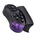1/2 Din Steering Wheel Remote Control MP5 Controller for Car Portable For Car multimedia Player Support 4"/7". 