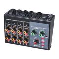 Professional Sound Mixer Karaoke Mixer 8 Channel Studio Audio Dj Mixing Console Amplifier Digital Mini Microphone Sound. 
