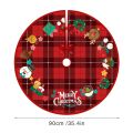 Christmas Tree Skirt Outdoor Xmas Floor Mat Cover Home Decoration, H. 
