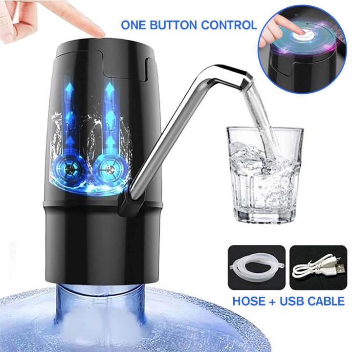 Water Bottle Pump USB Charging Automatic Drinking Water Pump Portable ...