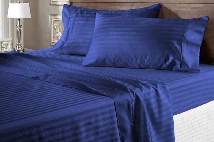 Egyptian%20Cotton%20Striped%20Bedsheet%20with%202%20Pillow%20Cases%20(King%20Size)%20-%20Image%209