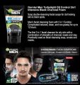 GARNIERS MEN Turbolight Oil Control 3 in 1 Charcoal Wash, Scrub & Mask - 100g. 