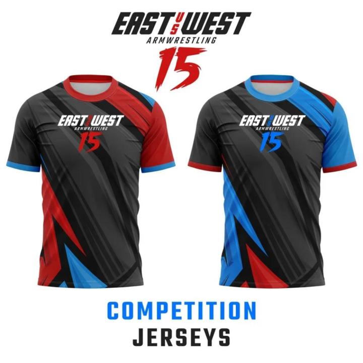 East%20Vs%20West%2010-15%20Devon%20Larratt%20Arm%20Wrestling%20Jersey%20Short%20Sleeve%20Wrist%20Enthusiasts%20Training%20Fitness%20Game-day%20Uniform%20Clothes%20-%20Image%203