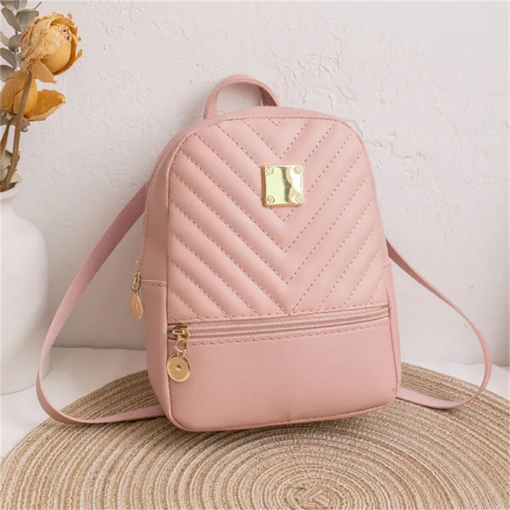 Women%20Diamond%20PU%20Leather%20Mini%20Backpack%20Fashion%20Girls%20Multi-Function%20Backpack%20-%20Image%202