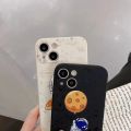 Olige Case For Realme C25Y C21Y C20 C20A C11 2021 C17 7i C15 C11 8 Pro 5 5i 5s 6i C3 C2 NASA Astronaut Camera Protection Soft Silicone Couple Phone Cover 2. 