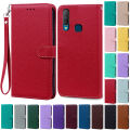 Cover CO1902 Book case Vivo leather flip phone case 04 wallet leather ivo 19 phone case Vvo Y12 for Vi for Vivo Y 12 Y15 Y17 mobile phone 1901 que Fundas. 