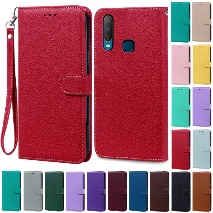 Cover CO1902 Book case Vivo leather flip phone case 04 wallet leather ivo 19 phone case Vvo Y12 for Vi for Vivo Y 12 Y15 Y17 mobile phone 1901 que Fundas