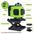 4D 16 Lines Laser Level 360° Self-leveling Machine USB Rechargeable Lithium Battery Leveling Tool Vertical Horizontal. 