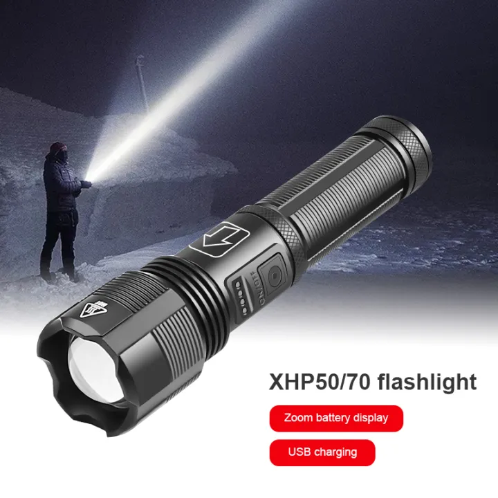 XHP50/XHP70%20flashlight%205%20Modes%20usb%20Zoom%20led%20torch%20lantern%2018650%20Best%20for%20Camping,%20Outdoor,%20Emergency%20-%20Image%204