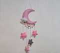 New baby room decoration pink macron hand made item wall hanging ornament. 