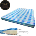 72"X72"X4" (6'*6')Double Layer Foam Mattress 2 year warranty. 