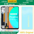 6.5 Original Display For Realme C15 LCD Screen Touch Digitizer Assembly Replaceable parts For Realme C15 RMX2180 RMX2195 LCD. 