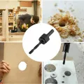 Professional 11PCS Set Hole Saw Drill Bit Kit Mandrel Wood Aluminum Plaster Board Copper Metal Plastic Carbon Steel Widely High Quality Hole Saw Kit With Carrying Case. 