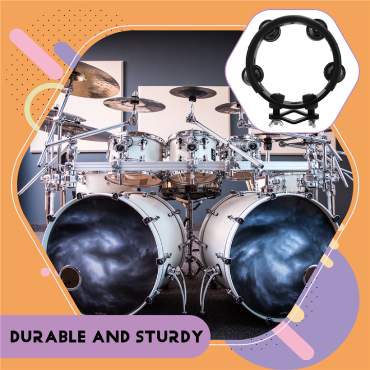 Drum Circle Double Row Rattle Drum Rings Tambourine Drum Tamborine ...