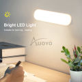 Auoyo LED Long Light 10CM / 30CM Cupboard Wardrobe Bed Light Hanging Magnetic Table Lamp Stepless Dimming USB Rechargeable Eye Protection Reading Study Table Lamp For Room Bedroom. 