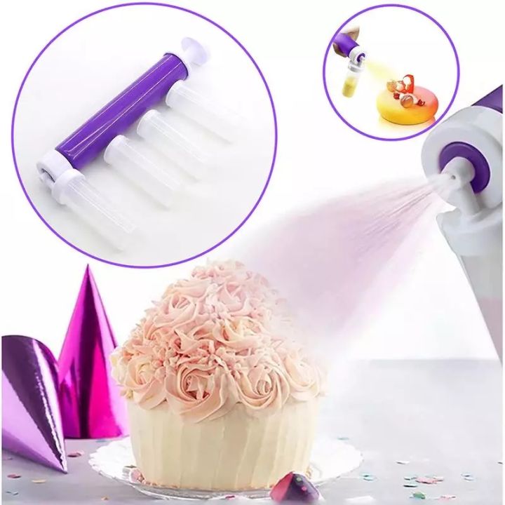 Cake Manual Airbrush Cake Spray Gun Decorating Spraying For Coloring Baking  Decoration Tool Cupcakes Dessert Kitchen Accessories | Daraz.lk