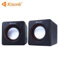 Speakers Kisonli V400, 3W*2, USB, Black. 