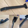 Heavy Duty Pull Bar and Pry Bar Professional Pull Bar Flooring Tool Steel Block and Protective Felt Underside for Laminate Wood Flooring Installation. 