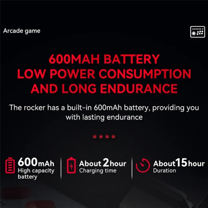 Wireless%20Joystick%20Controller%20Arcade%20Fighting%20Game%20Fight%20Stick%20Gaming%20Joystick%20Replacement%20Parts%20for%20///Switch/PC/Android%20White+Black%20-%20Image%206