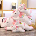 Cute Cartoon  25cm 30cm 40cm 60cm 80cm unicorn 50cm*40cm unicorn squishmellow  white pink unicorn Plush Doll Toys Children squishy doll Doll kawaii unicorn soft toy stuffed toy Soft Pillow Gifts For Girls Birthday gifts. 