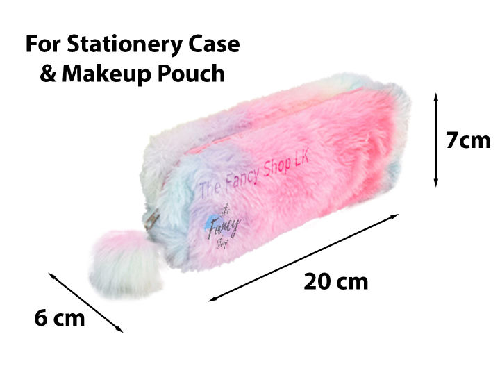 Pencil%20Case%20Pouch%20Plush%20Fluffy%20Faux%20Fur%20Korean%20Cute%20Kawaii%20School%20Stationery%20Makeup%20Pouch%20Rabbit%20Fur%20Ball%20Rainbow%20-%20Image%203