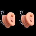 2020 Hot Deals 2 Pcs Simulation Pig Nose With With Elastic Band Animal Costume Mask Holloween Party Prop Halloween Costumes. 