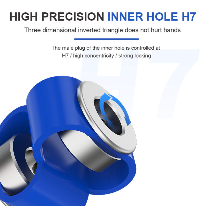 Chbg%20Ls%20D27l40%208%20Font%20Encoder%20Shaft%20Coupling%20Double%20Loop%20Coupler%20Flexible%20Aluminum%20Cnc%203d%20Printer%20Servo%20Motor%20Joint%20-%20Image%203