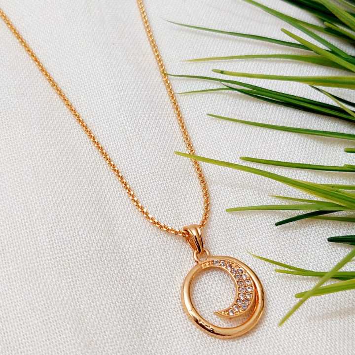 Gold%20Plated%20Guaranteed%20Women%20Chain%20&%20Pendant%2018inch%20Necklace%20Korean%20Stylish%20Wedding%20Party%20Gifts%20Fashion%20Jewellery%E2%80%8B%20-%20Image%205
