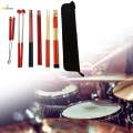 Drum Sticks Set Percussion Instrument Accessories with Storage Bag for Jazz Folk Drummer Playing. 