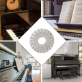1 PCS Piano Wire Gauge String Gauge Piano String Ruler Piano Tuner Music Wire String Gauge Measurer Tuning Tool. 