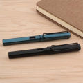 Dark Grey Fountain Pen Clip Plastic Ink Pens Stationery School Office Supplies. 
