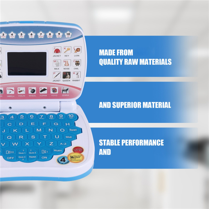 2X%20Learning%20Machine%20Laptop%20Computer%20Child%20Electronic%20Preschool%20Language%20Education%20Toys%20Gift%20Toddler%20Kid%20Blue%20-%20Image%204