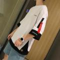 Hong Kong Style Men's Short SleeveTSummer Korean Style Student T-shirt Boys7Men's Hip Hop Half Sleeve Top. 
