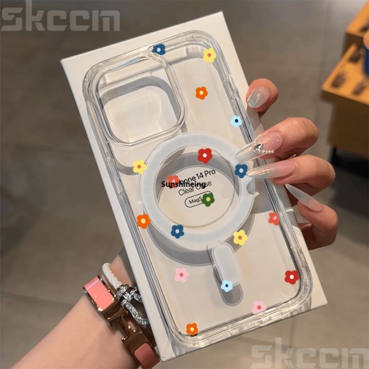overlear%20C%20Max%20115%2014%20Magsafe%20Wireless%20Charger%20Phone%20Case%20Small%20Flower%20Heart%20Graphics%20for%20iPhone%2017%2016%2016E%2013%2012%2011%20Pro7Air%20C%20-%20Image%202